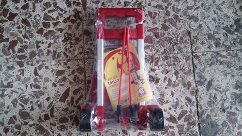 Carrello valigia rosso - valigia, trilly