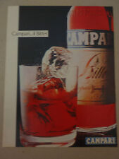 # ADVERTISING PUBBLICITA' CAMPARI IL BITTER - 1983 VEDI ALTRE DISPONIBILI 