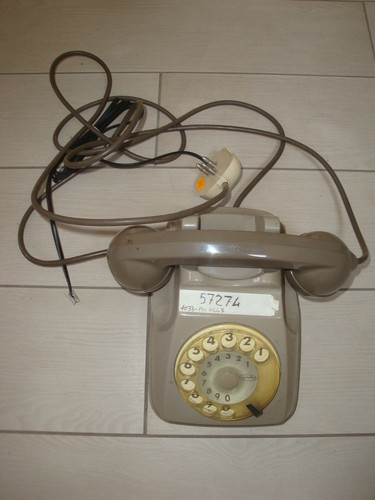 Telefono disco vintage sip - telefono,