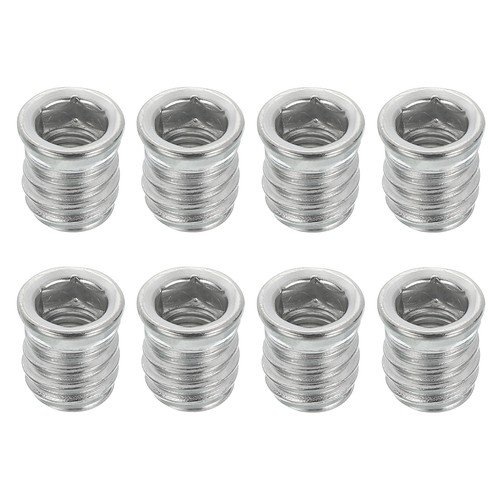 8pcs dadi filettati m8x15mm - 8pcs, filettati,
