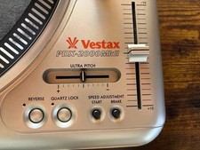 Giradischi Vestax PDX-2000MKII Silver PDX-2000 MK2 DJ trazione diretta dal...