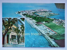 GRADO Gorizia Cassa risparmio Trieste Viale Europa vecchia cartolina *