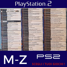 Lotto GIOCHI PS2 Playstation 2 - SCEGLI I TUOI GIOCHI (M-Z)