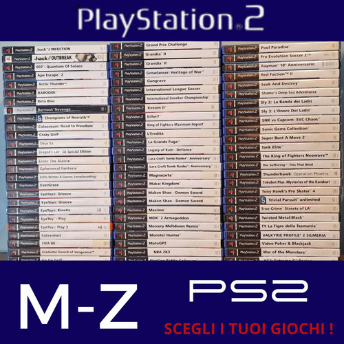 Lotto giochi ps2 playstation - ps2, 2