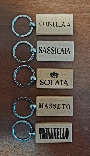 Set portachiavi sassicaia - set,