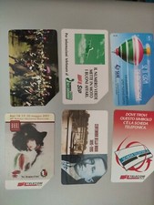 LOTTO schede telefoniche CARABINIERI, CENTENARIO DELLA RADIO, SIP, BERSAGLIERI