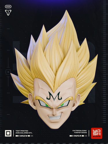 Casco majin vegeta - vegeta, kit