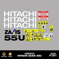 Hitachi Zaxis 55u adesivi
