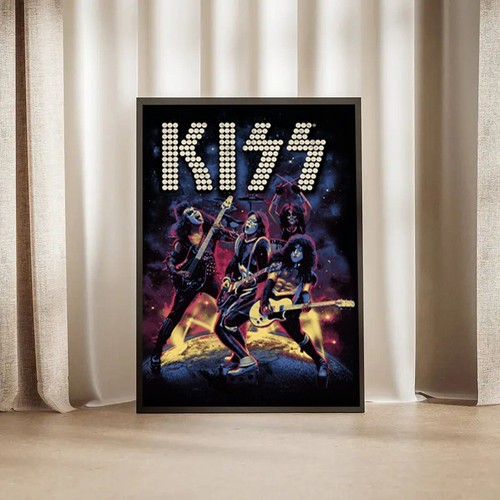 Poster kiss alive stage light - kiss,