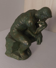Riproduzione della scultura IL PENSATORE, Rodin - Miniatura