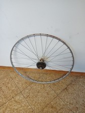 Ruota posteriore cerchio Nisi mozzo Campagnolo acciaio - alluminio bici corsa 