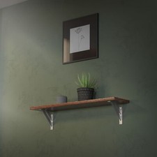 Staffa per scaffale 2 pz 18 cm