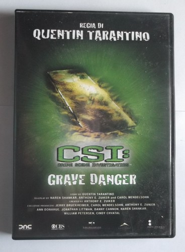 Csi grave danger - grave, dvd