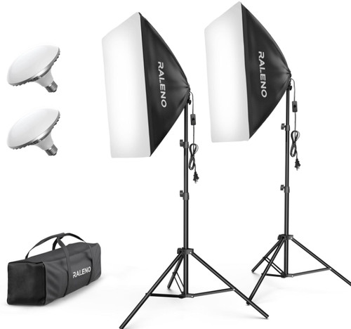 Kit iluminacion softbox - kit,