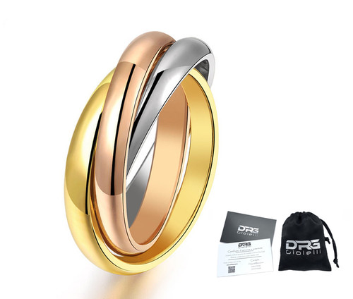 Anello fede acciaio argento - acciaio,