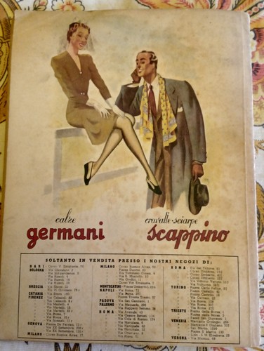 Pubblicità calze germani - calze,