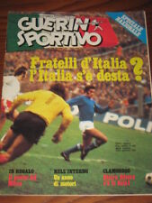 GUERIN SPORTIVO 1975/44 POSTER MILAN MOSER GIORGI ELE