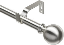 Bastone Tenda 76-280 CM, Diametro 19 MM Bastoni per Tende, Set Bastone per Tende