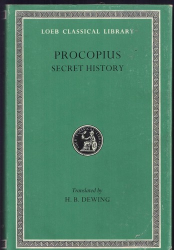 Procopius the anecdota - the,