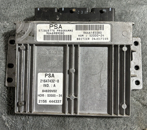 Ecu calculateur moteur psa - calculateur,