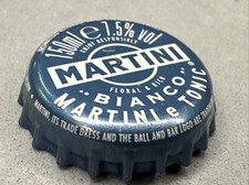 MARTINI E TONIC  BIANCO TAPPO CORONA CROWN CAP CHAPA KRONKORKEN - 150 ML 