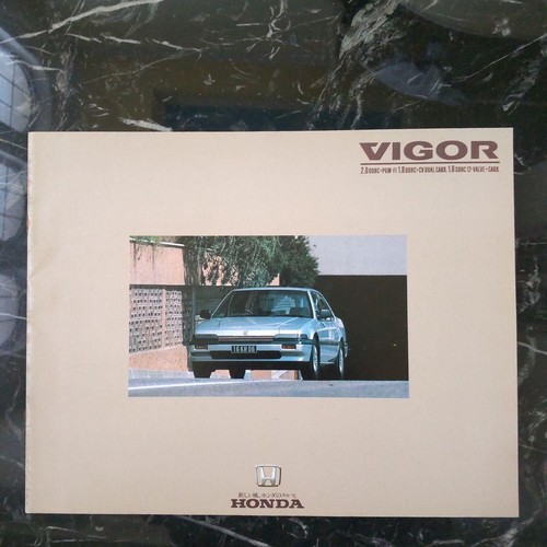 Honda vigor 1985 catalog - honda,