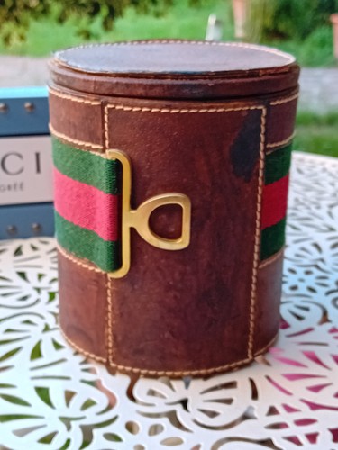 Gucci contenitore cuoio - in, e