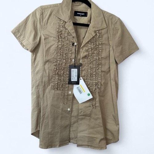 Camicetta dsquared2 marrone - camicetta,