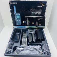 Cellulare KYOCERA SS-67k IRIDIUM SATELLITE imballato con tutti gli accessori