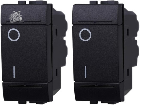 Interruttore bipolare 16a nero - bipolare,