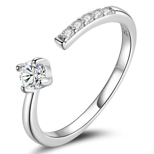 Anello argento con - in,