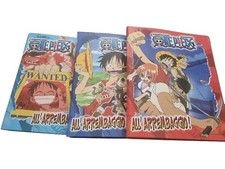 ONE PIECE lotto 3 raccoglitori