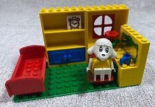 LEGO FABULAND 3636 * LA CAMERA DI LUCY LAMB BEDROOM * 1987 * COMPLETO
