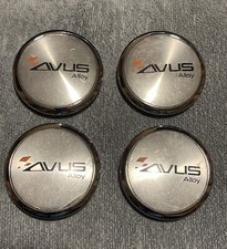 N.4 CAPS COPRIMOZZO AVUS ALLOY ORIGINALI Nuovi 60MM Interno - 69MM Esterno