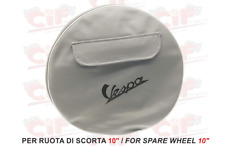 COPRIRUOTA MODELLO LUSSO PIAGGIO RUOTA 10" VESPA D'EPOCA VINTAGE GRIGIO