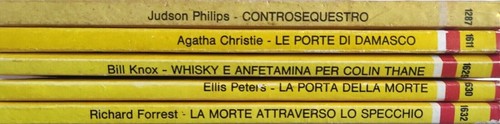 Libro collana giallo - libro,
