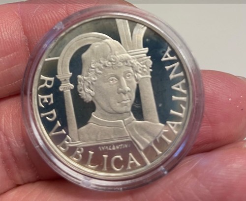 Italia 500 lire - 500, argento
