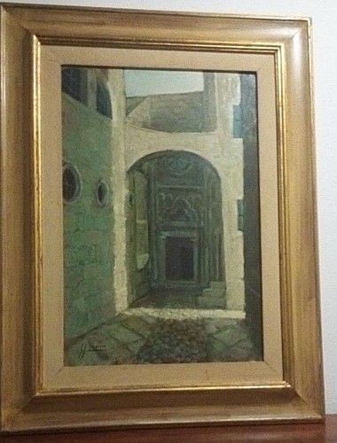 Quadro olio masonite di - olio,
