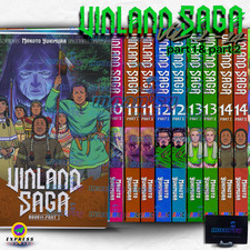 Vinland Saga Vol 1-14 Manga Inglese Set Completo Fumetti Nuovo di Makoto Yukimura