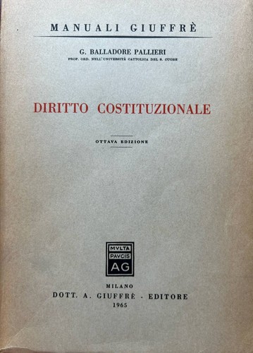 Diritto costituzionale