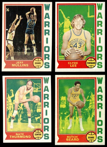 1974 topps warriors set - 1974-75,