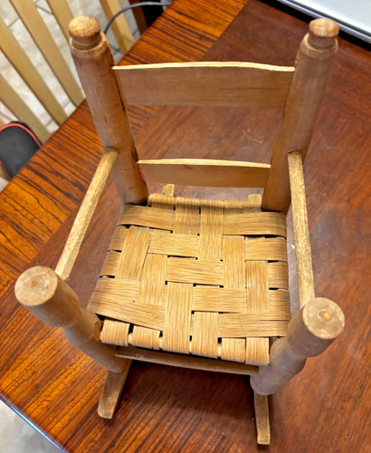 Sedia dondolo vintage - dondolo,
