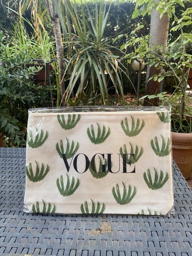 Vogue pochette bianca verde - vogue,
