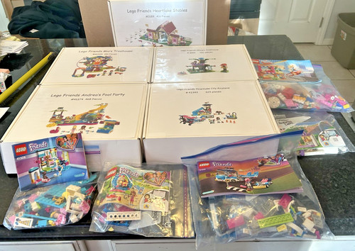 Lotto set lego friends - set,