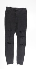 Jeans skinny donna denim - , nero