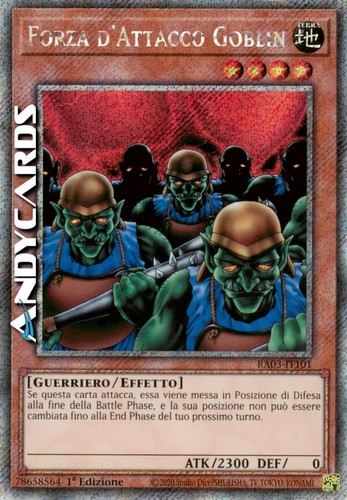 Forza attacco goblin - d'attacco,