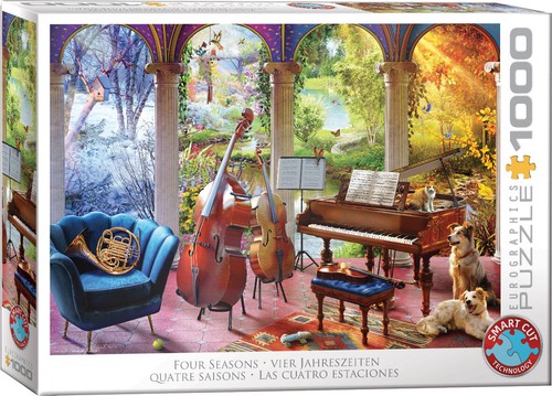 Puzzle 1000 pezzi quattro - 1000,