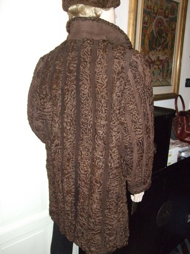 Pelliccia cappotto agnello - agnello, fur