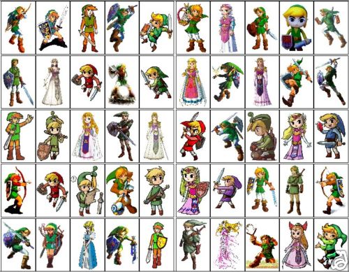Different legend zelda - of,
