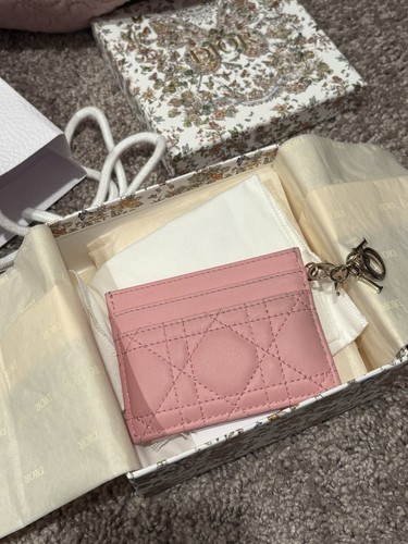 Portacarte dior melacoton rosa - portacarte,